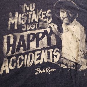 Bob Toss 2xl no mistakes happy accidents mens